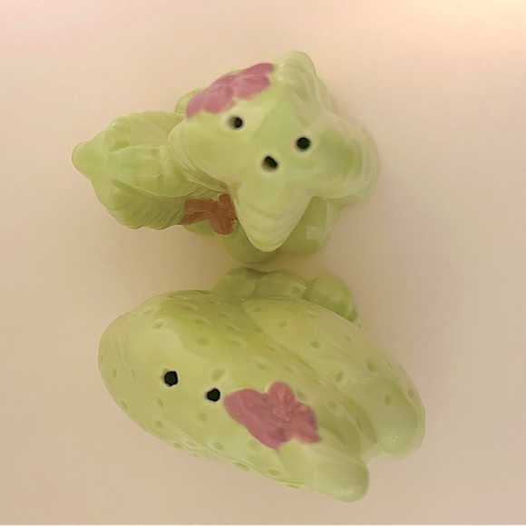 1990 Jay Kay Ceramic Mold Saguaro Cactus Salt and Pepper Set GIFT - Picture 2 of 11